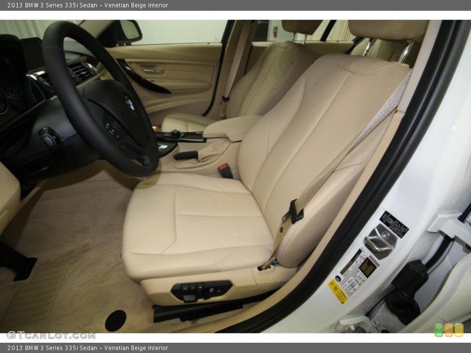 Venetian Beige Interior Photo for the 2013 BMW 3 Series 335i Sedan #75192050