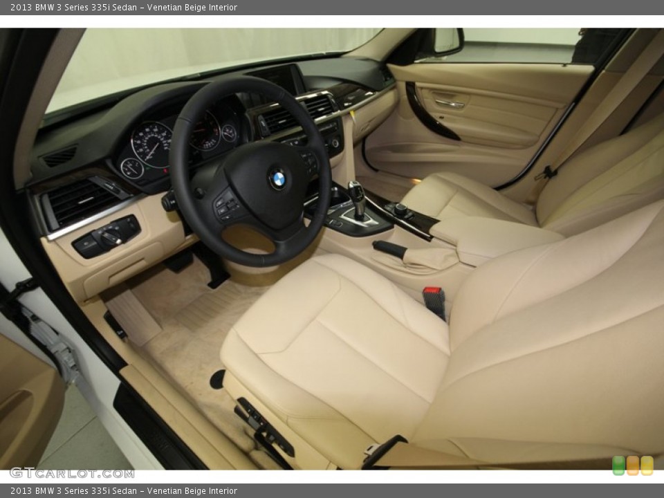 Venetian Beige Interior Photo for the 2013 BMW 3 Series 335i Sedan #75192099