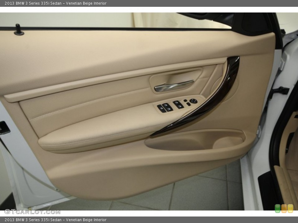 Venetian Beige Interior Door Panel for the 2013 BMW 3 Series 335i Sedan #75192112