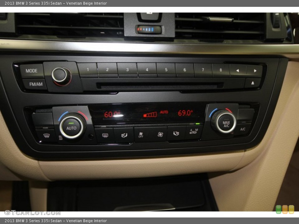 Venetian Beige Interior Audio System for the 2013 BMW 3 Series 335i Sedan #75192135