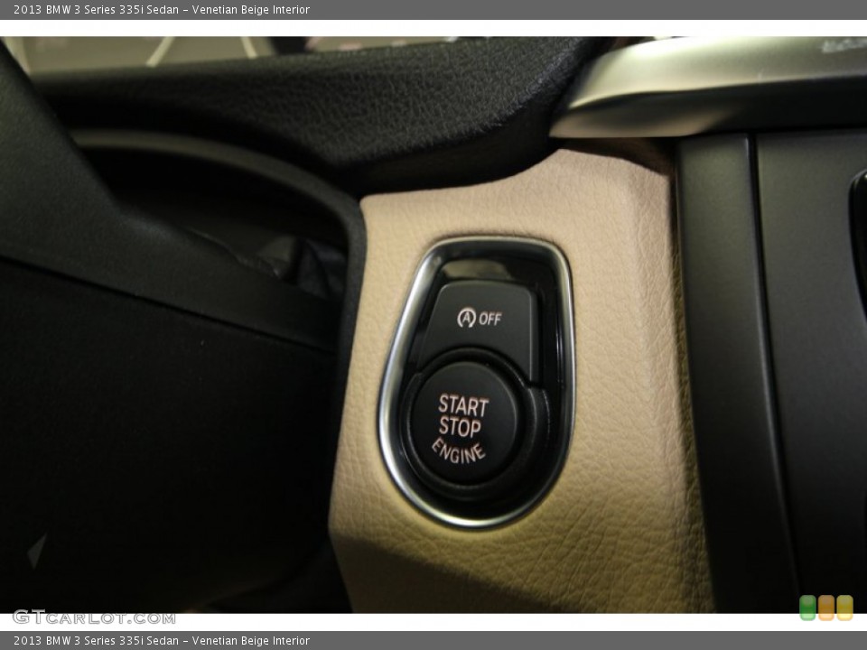 Venetian Beige Interior Controls for the 2013 BMW 3 Series 335i Sedan #75192161
