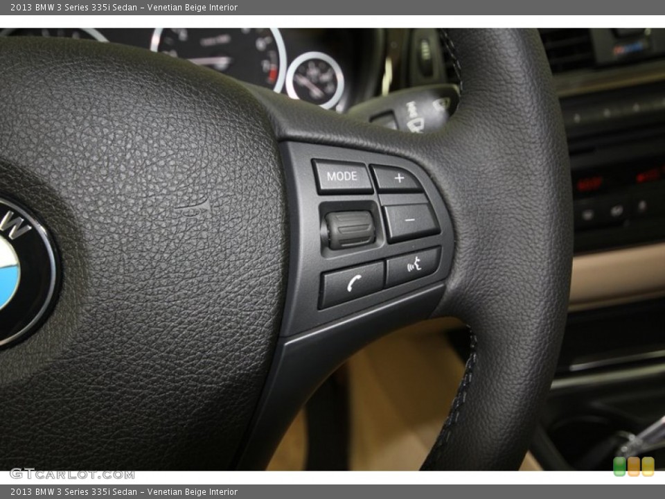 Venetian Beige Interior Controls for the 2013 BMW 3 Series 335i Sedan #75192167