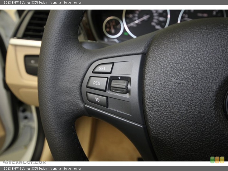 Venetian Beige Interior Controls for the 2013 BMW 3 Series 335i Sedan #75192173