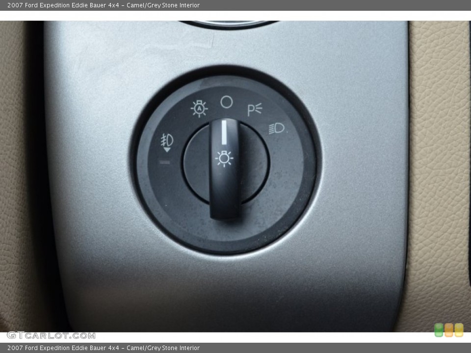 Camel/Grey Stone Interior Controls for the 2007 Ford Expedition Eddie Bauer 4x4 #75192428