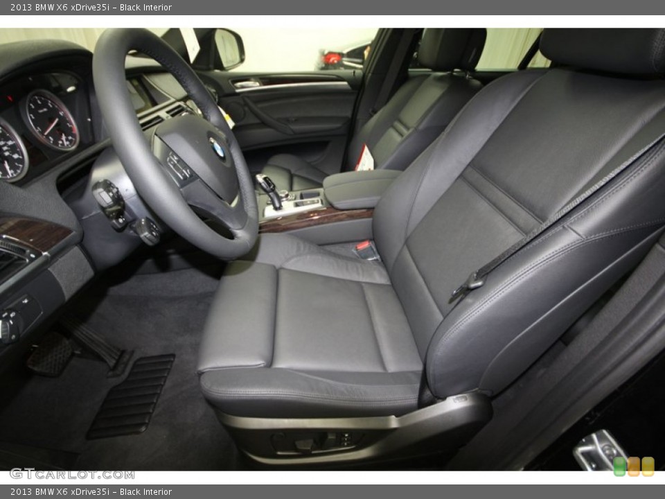 Black Interior Front Seat for the 2013 BMW X6 xDrive35i #75193208