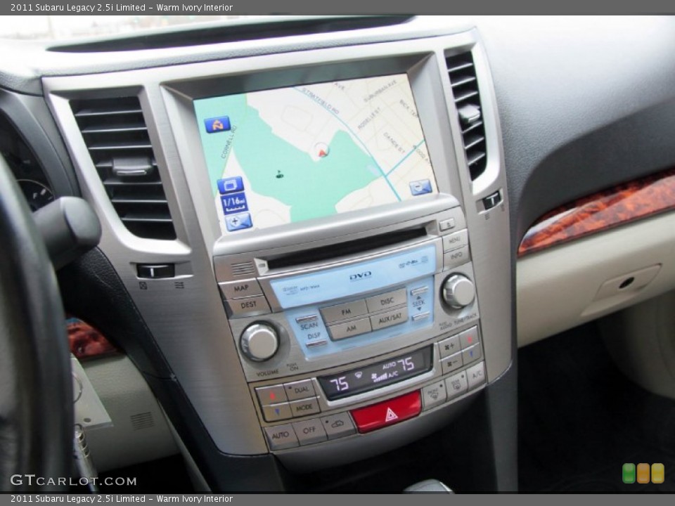 Warm Ivory Interior Navigation for the 2011 Subaru Legacy 2.5i Limited #75194730
