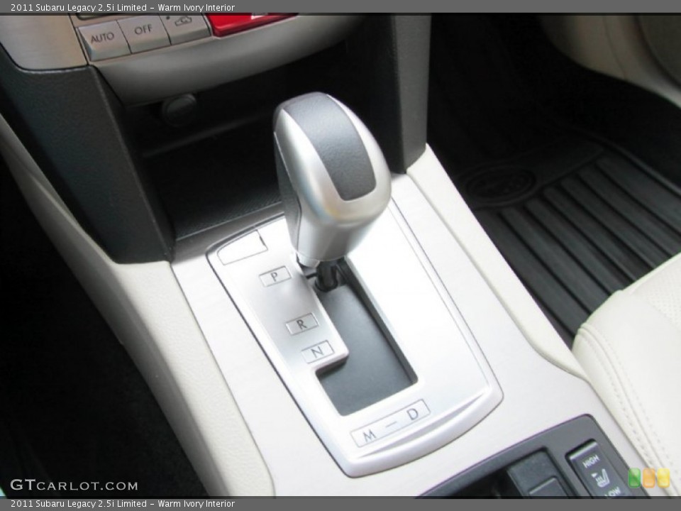Warm Ivory Interior Transmission for the 2011 Subaru Legacy 2.5i Limited #75194766