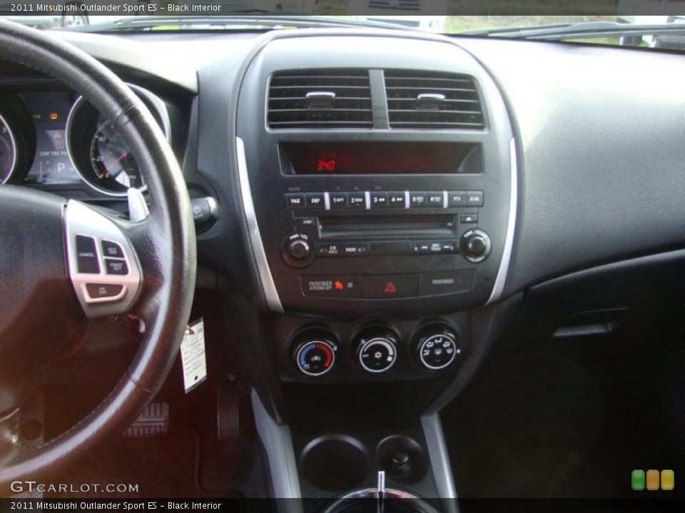 Black Interior Controls for the 2011 Mitsubishi Outlander Sport ES #75195657