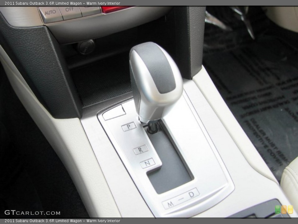 Warm Ivory Interior Transmission for the 2011 Subaru Outback 3.6R Limited Wagon #75195775