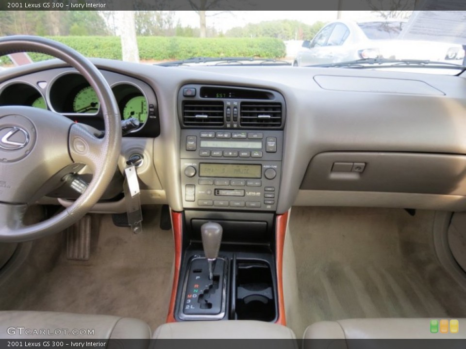 Ivory Interior Dashboard for the 2001 Lexus GS 300 #75198917