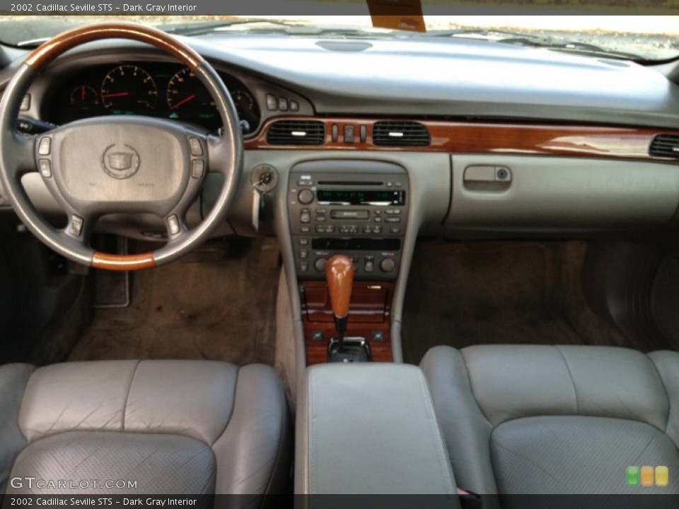 Dark Gray Interior Dashboard for the 2002 Cadillac Seville STS #75198918