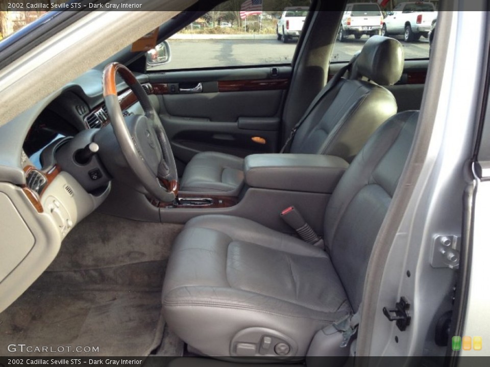 Dark Gray Interior Front Seat for the 2002 Cadillac Seville STS #75198938