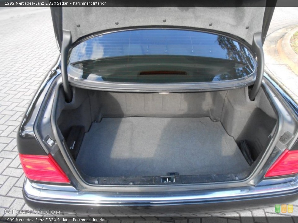 Parchment Interior Trunk for the 1999 Mercedes-Benz E 320 Sedan #75199899