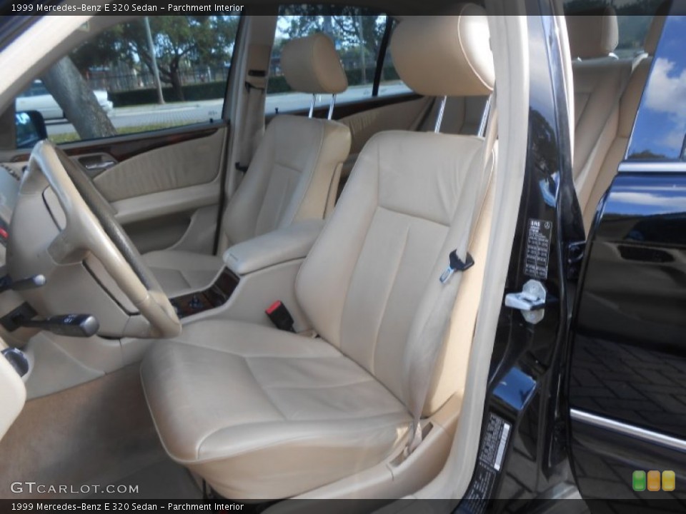 Parchment Interior Front Seat for the 1999 Mercedes-Benz E 320 Sedan #75199979
