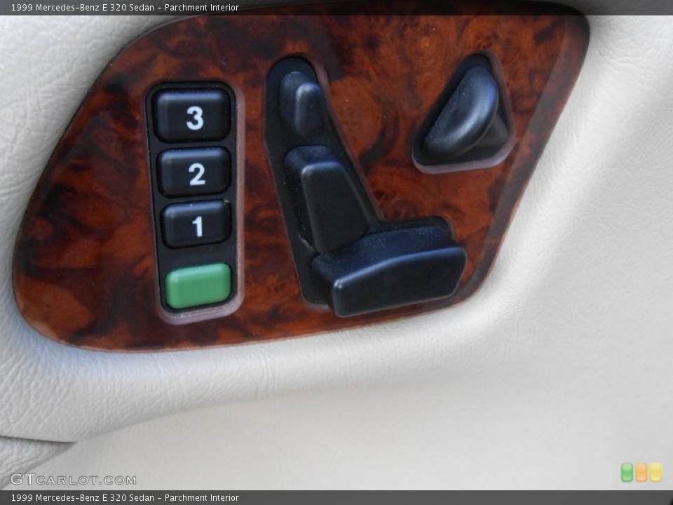 Parchment Interior Controls for the 1999 Mercedes-Benz E 320 Sedan #75200006