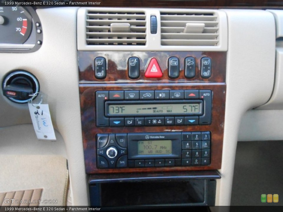 Parchment Interior Controls for the 1999 Mercedes-Benz E 320 Sedan #75200079
