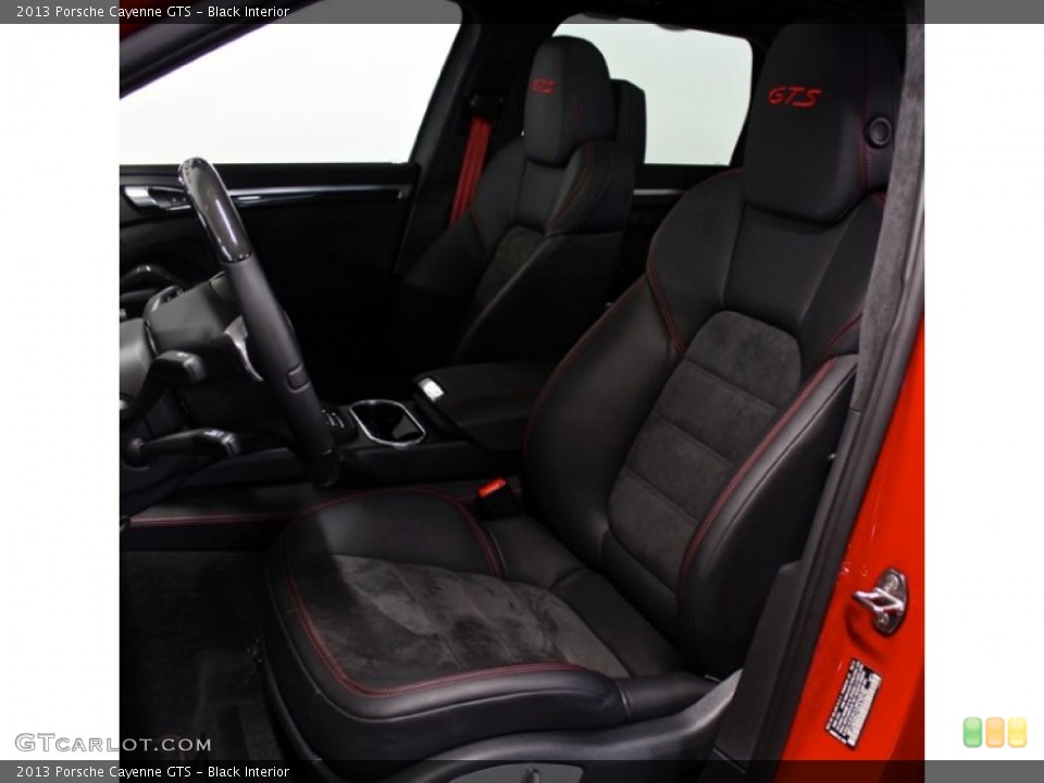 Black Interior Front Seat for the 2013 Porsche Cayenne GTS #75201751