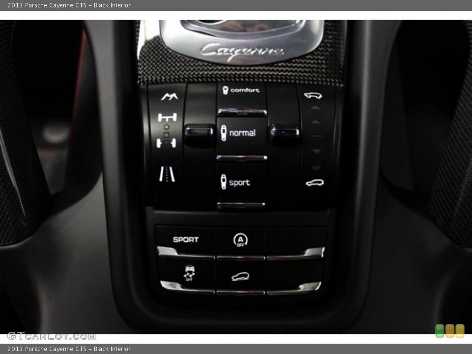 Black Interior Controls for the 2013 Porsche Cayenne GTS #75201978