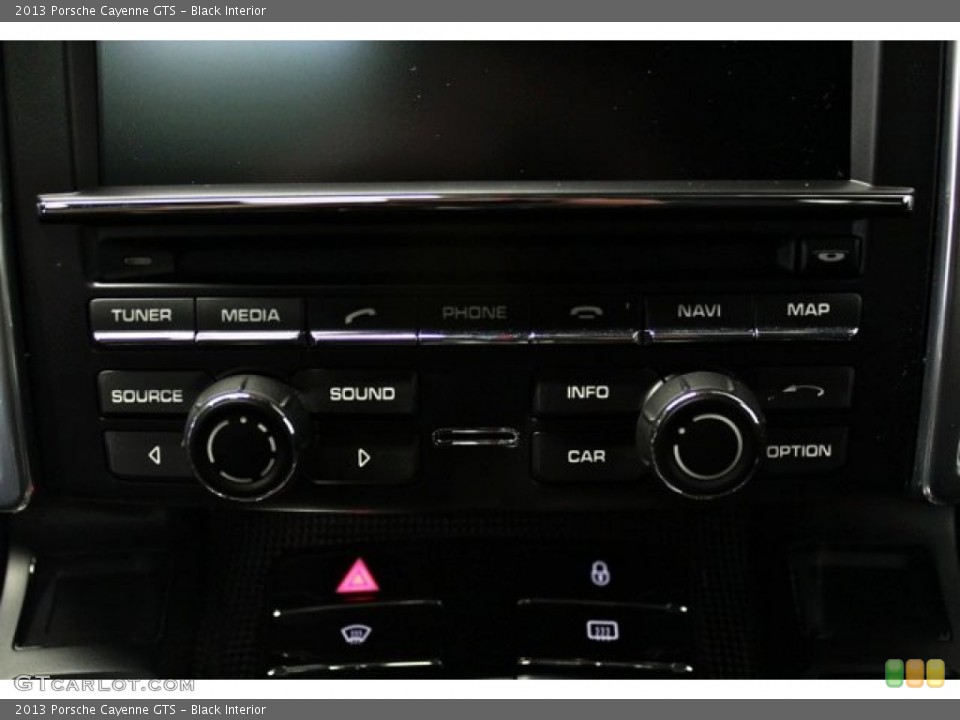 Black Interior Audio System for the 2013 Porsche Cayenne GTS #75202062