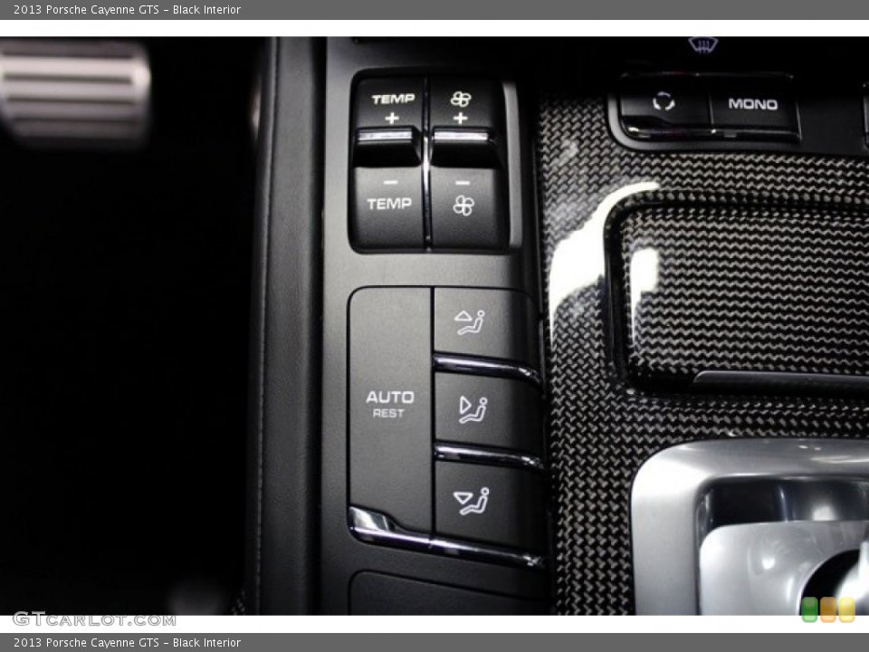 Black Interior Controls for the 2013 Porsche Cayenne GTS #75202272
