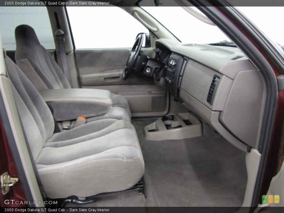 Dark Slate Gray Interior Photo for the 2003 Dodge Dakota SLT Quad Cab #75202371