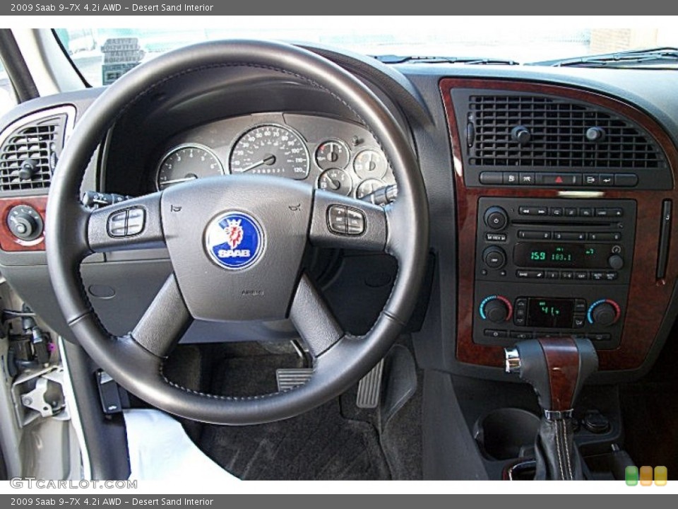 Desert Sand Interior Steering Wheel for the 2009 Saab 9-7X 4.2i AWD #75204522