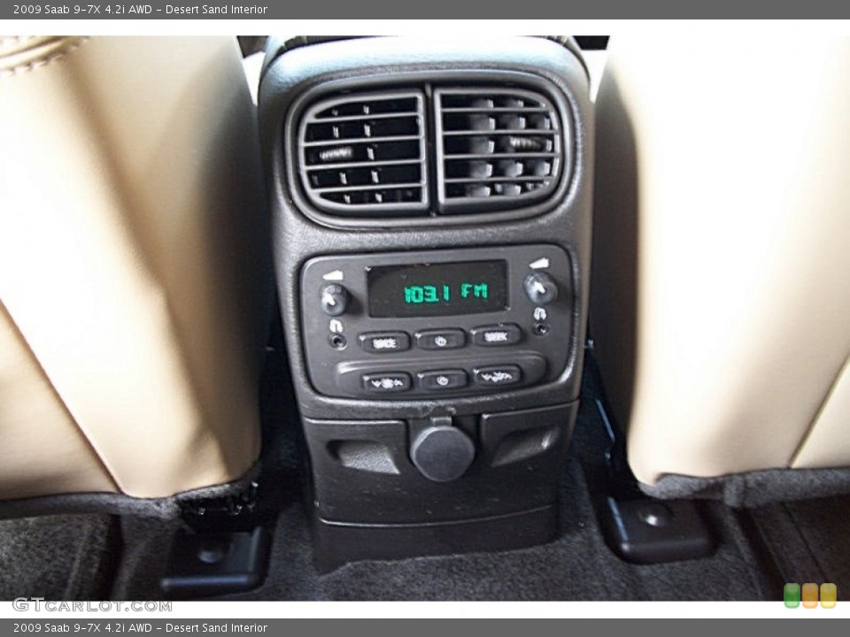 Desert Sand Interior Controls for the 2009 Saab 9-7X 4.2i AWD #75204684