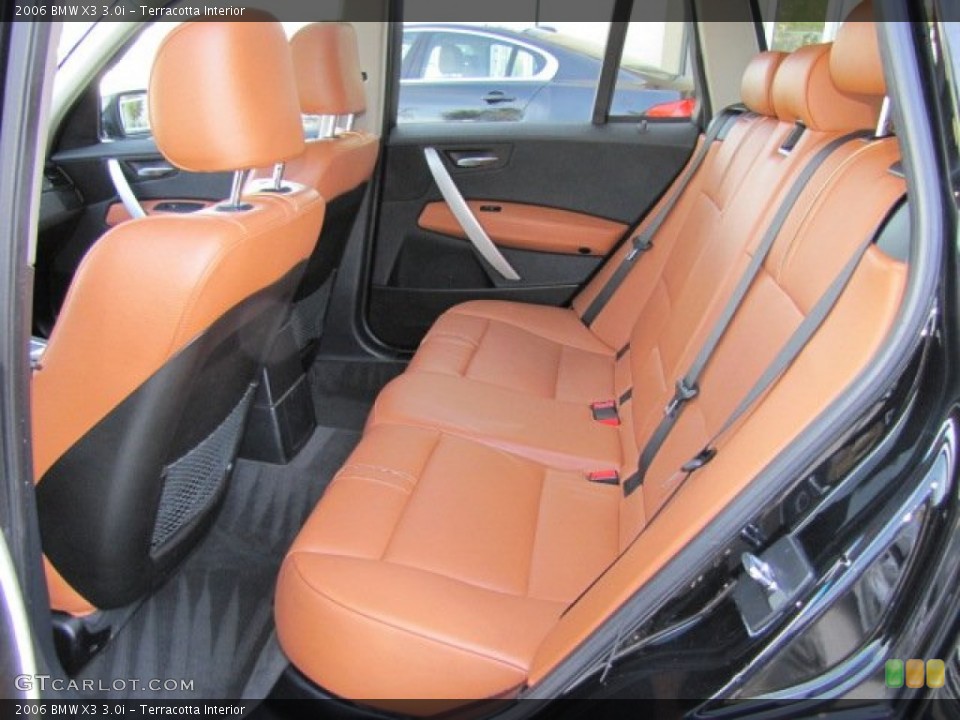 Terracotta Interior Rear Seat for the 2006 BMW X3 3.0i #75204864