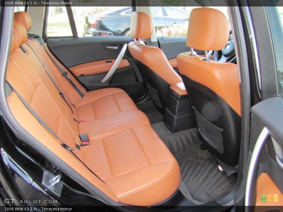 Terracotta Interior Rear Seat for the 2006 BMW X3 3.0i #75205254