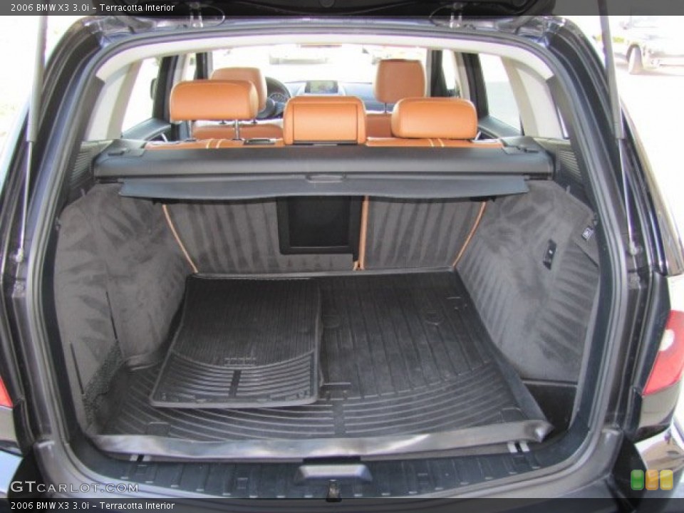 Terracotta Interior Trunk for the 2006 BMW X3 3.0i #75205274