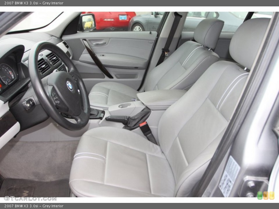 Grey Interior Front Seat for the 2007 BMW X3 3.0si #75205590