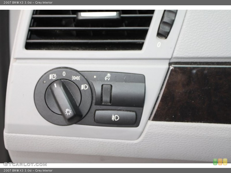 Grey Interior Controls for the 2007 BMW X3 3.0si #75205701