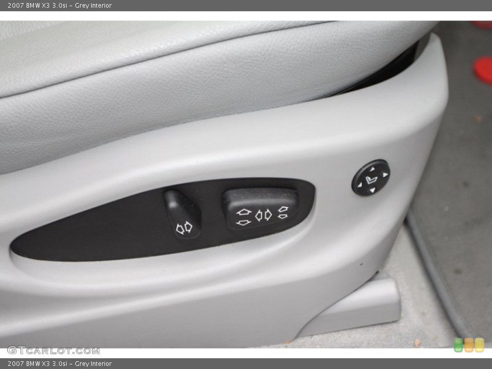 Grey Interior Controls for the 2007 BMW X3 3.0si #75205901