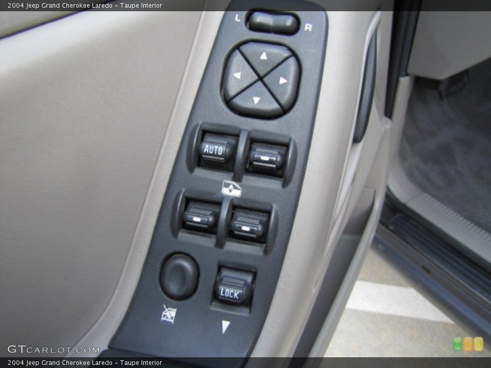 Taupe Interior Controls for the 2004 Jeep Grand Cherokee Laredo #75206355