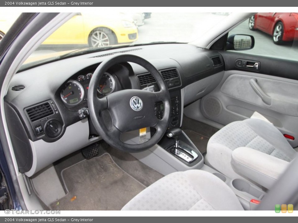 Grey 2004 Volkswagen Jetta Interiors