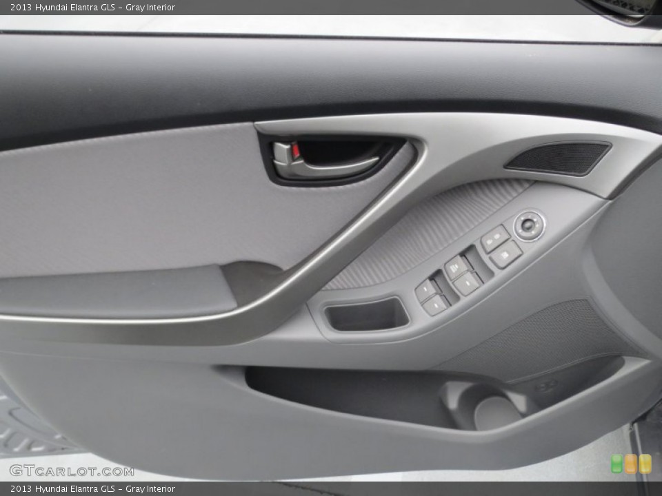 Gray Interior Door Panel for the 2013 Hyundai Elantra GLS #75206940