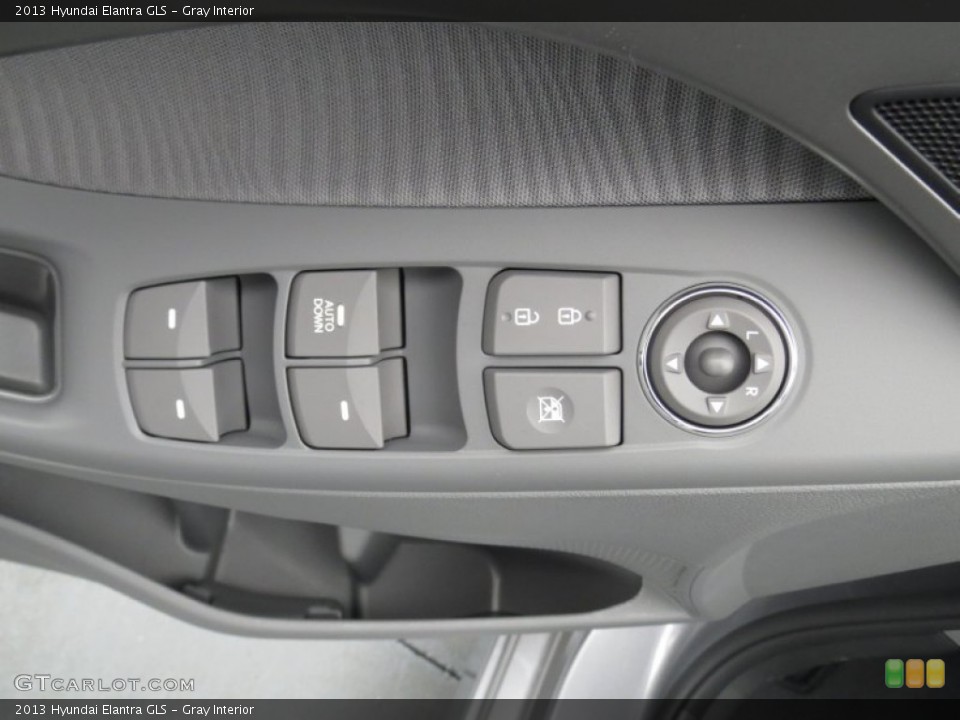 Gray Interior Controls for the 2013 Hyundai Elantra GLS #75206953