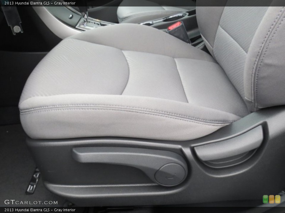 Gray Interior Front Seat for the 2013 Hyundai Elantra GLS #75206985