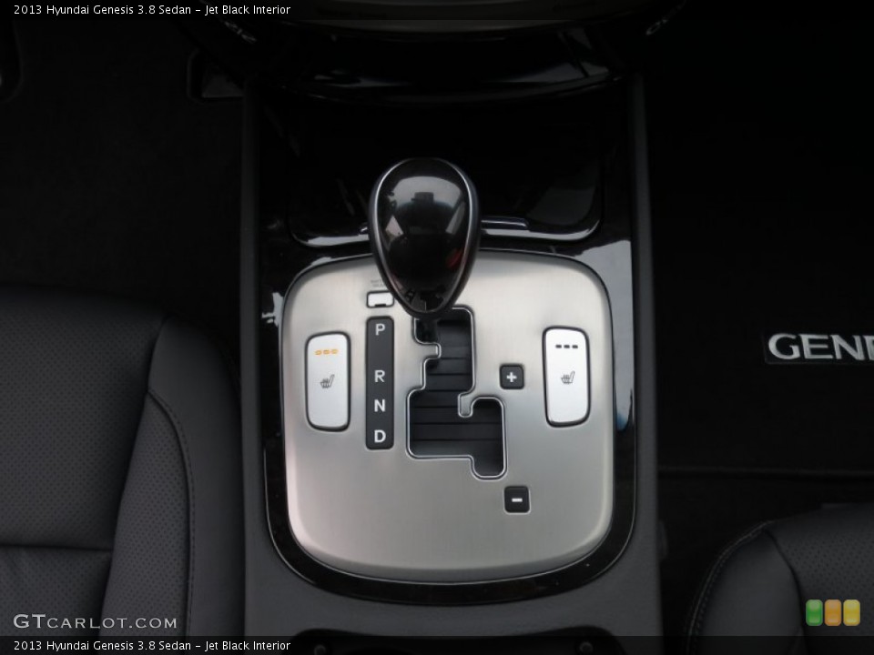 Jet Black Interior Transmission for the 2013 Hyundai Genesis 3.8 Sedan #75208050