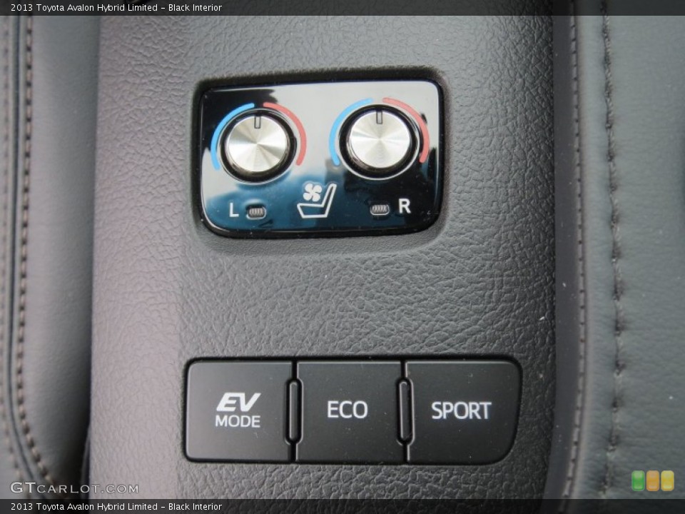 Black Interior Controls for the 2013 Toyota Avalon Hybrid Limited #75209056