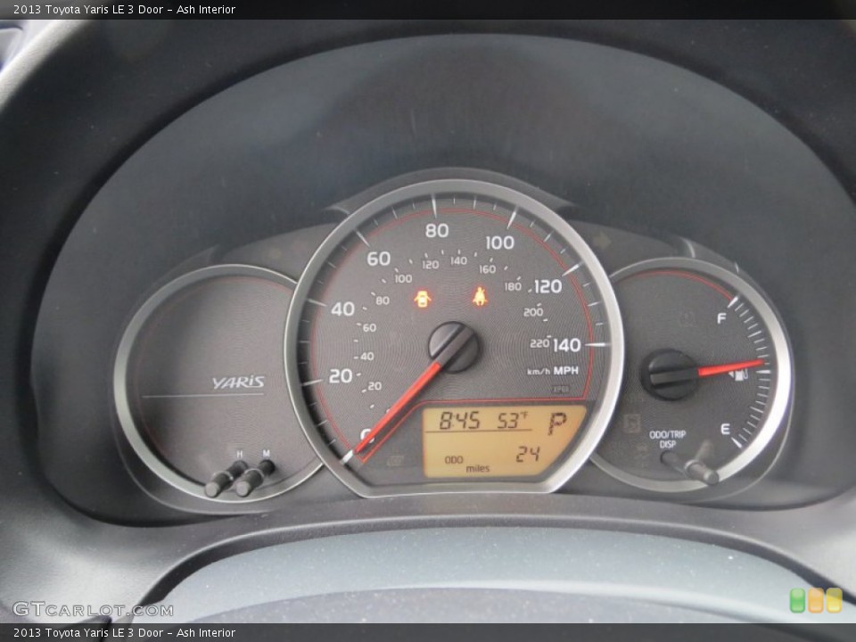 Ash Interior Gauges for the 2013 Toyota Yaris LE 3 Door #75209568