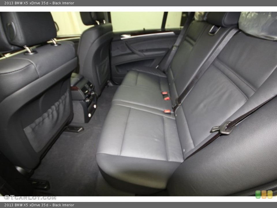 Black Interior Rear Seat for the 2013 BMW X5 xDrive 35d #75210180
