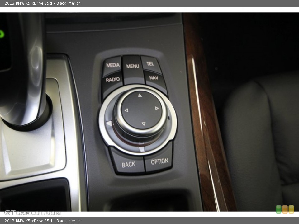 Black Interior Controls for the 2013 BMW X5 xDrive 35d #75210304