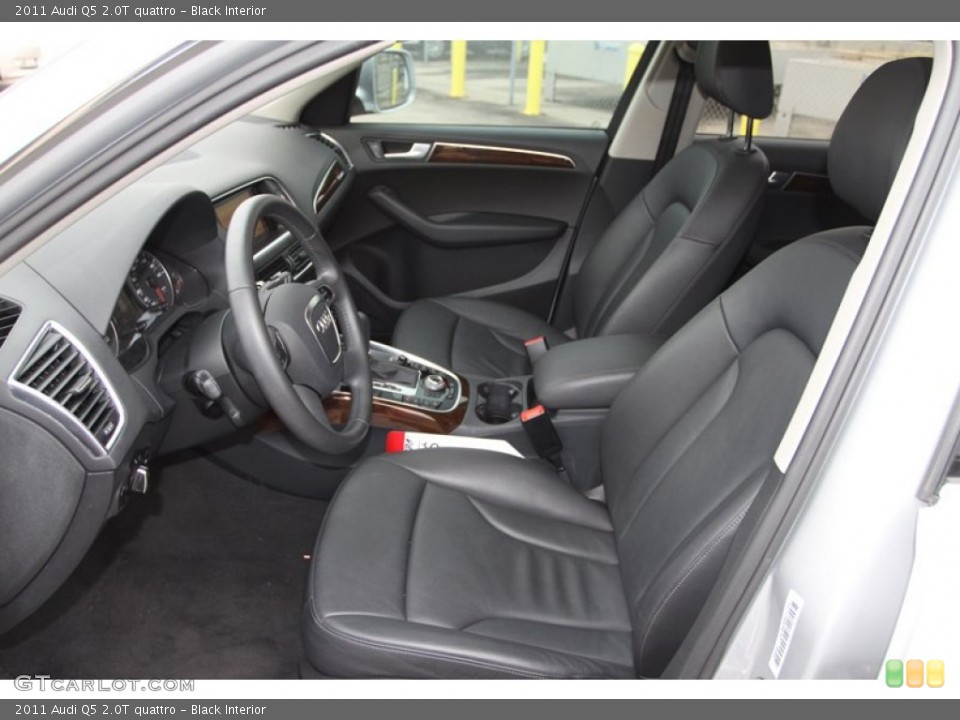Black Interior Front Seat for the 2011 Audi Q5 2.0T quattro #75210356