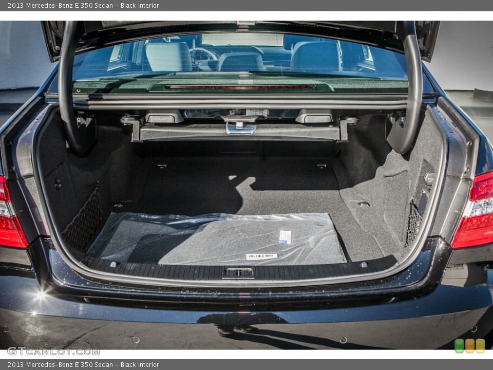 Black Interior Trunk for the 2013 Mercedes-Benz E 350 Sedan #75210513