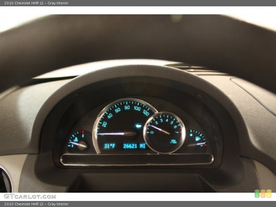 Gray Interior Gauges for the 2010 Chevrolet HHR LS #75212088