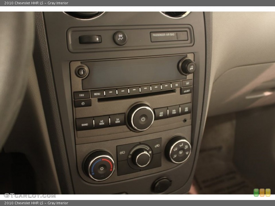 Gray Interior Controls for the 2010 Chevrolet HHR LS #75212121