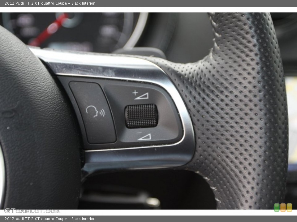 Black Interior Controls for the 2012 Audi TT 2.0T quattro Coupe #75213395