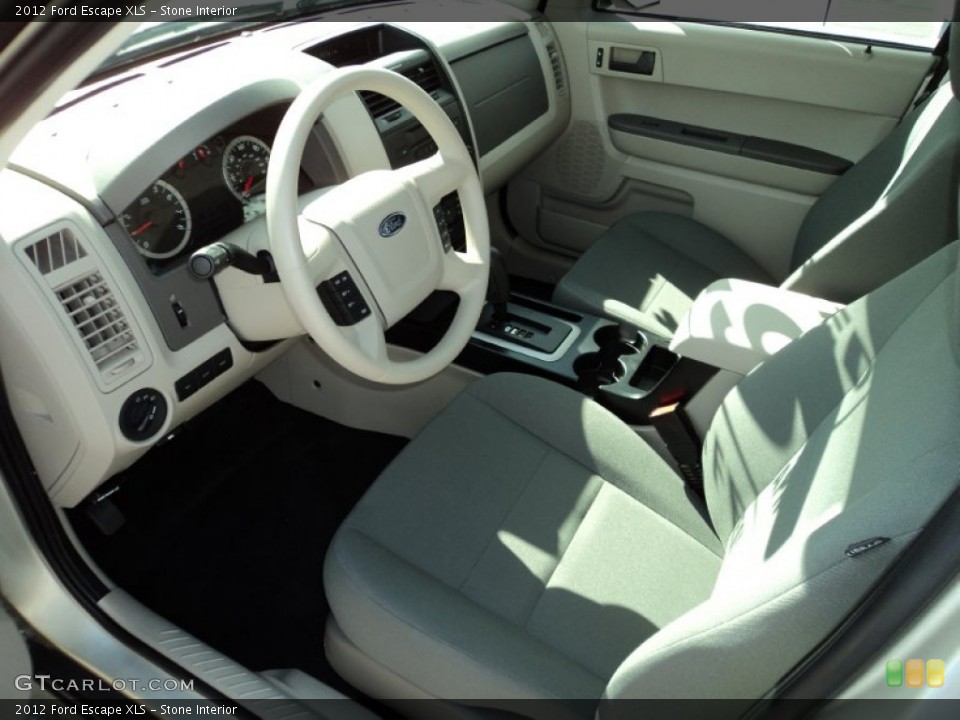 Stone Interior Prime Interior for the 2012 Ford Escape XLS #75213889