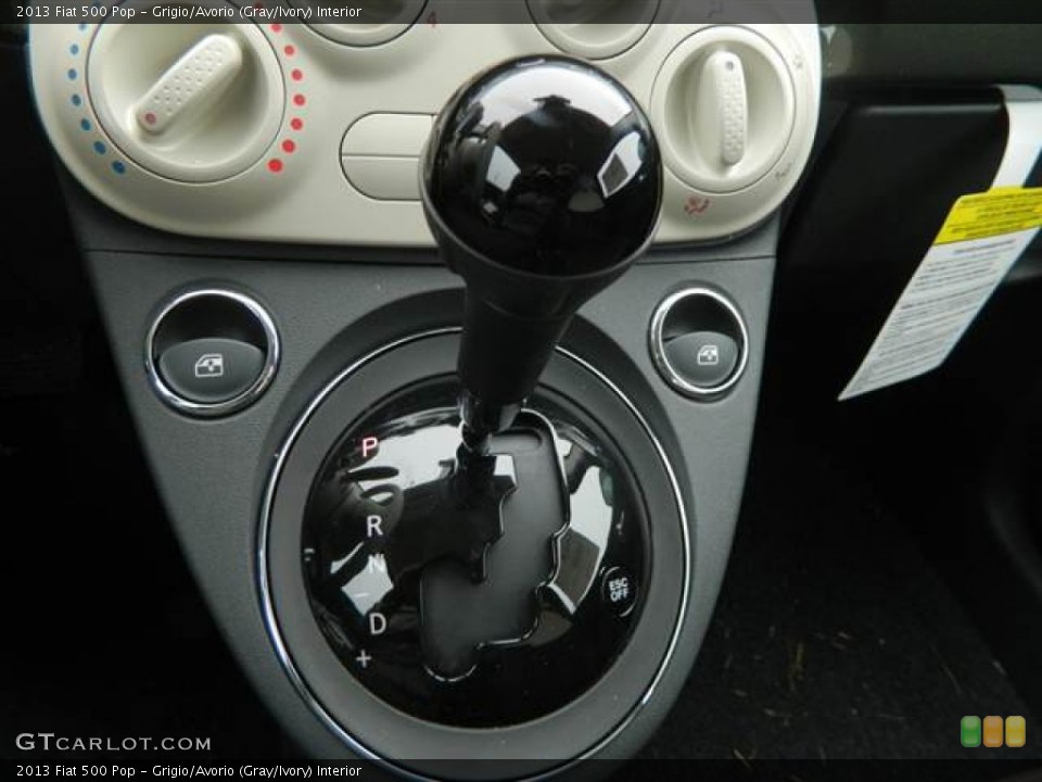 Grigio/Avorio (Gray/Ivory) Interior Transmission for the 2013 Fiat 500 Pop #75214401